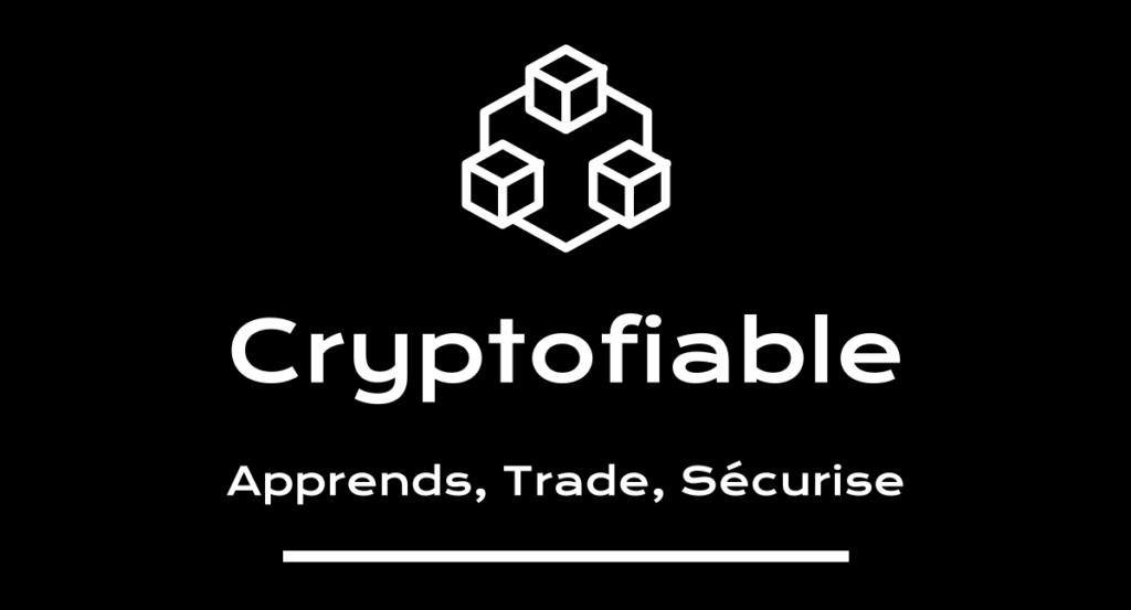 Logo de CryptoFiable – Plateforme éducative sur les cryptomonnaies, le trading et la sécurité des actifs numériques